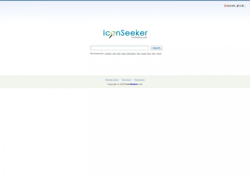 【Icon Seeker】2023年10月21日网站截图